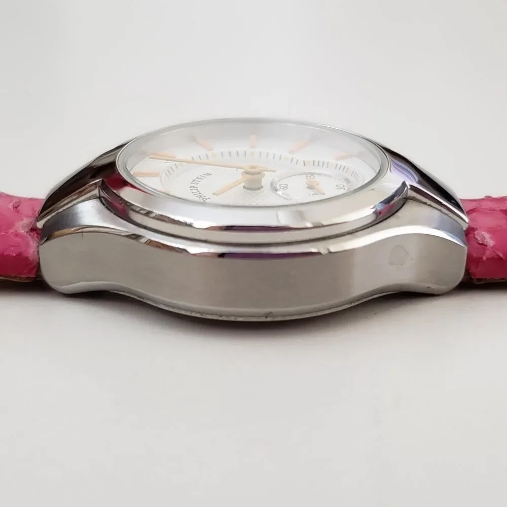 Philips Stein Classic Round Mini Snake Skin Strap Watch - Model 44 - TF0…